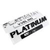 3D ABS PLATINUM VVEL DIG V8 Letters Logo Car Trunk Badge Emblem Decals Sticker For Nissan Patrol Y60 Y61 Y62 Armada Accessories