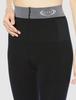 Gunze RIZAP Compression Sizes Leggings, Calorie-Burning Leggings, High-Waisted, Warm, 10-Length, Boxed, Women's, Black, M-L