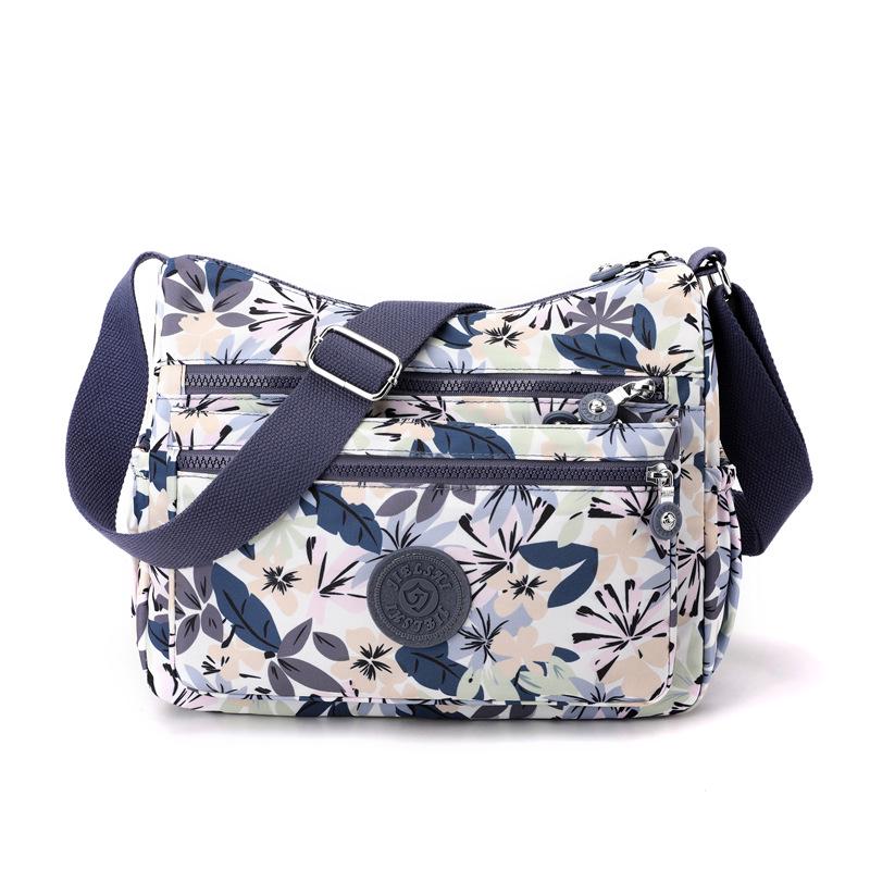 Trendy Women's Water-Repellent Nylon Crossbody Bag