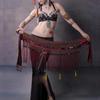 Silk Fringe Hip Scarf - Tribal Belly Dance Costume Waist Chain