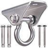 500kg Load Bearing Hook Hammock Fixing Plate Ceiling Mount Yoga Hammock Chair Swing Sandbag Punch Bag 304 Stainless Steel