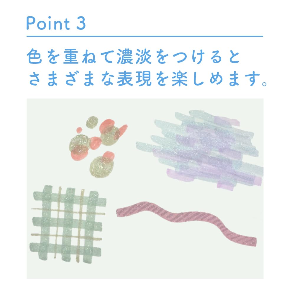 Schreibwaren Glitzerstifte Kirabi Time Set S4544293 Sun-Star Wasserbasiert