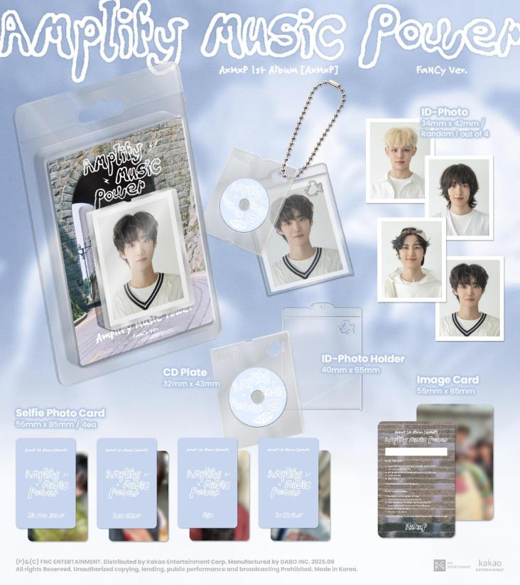 AxMxP (AMP) 1st Album AxMxP [FaNCy Ver.] – K-Pop CD from Korea