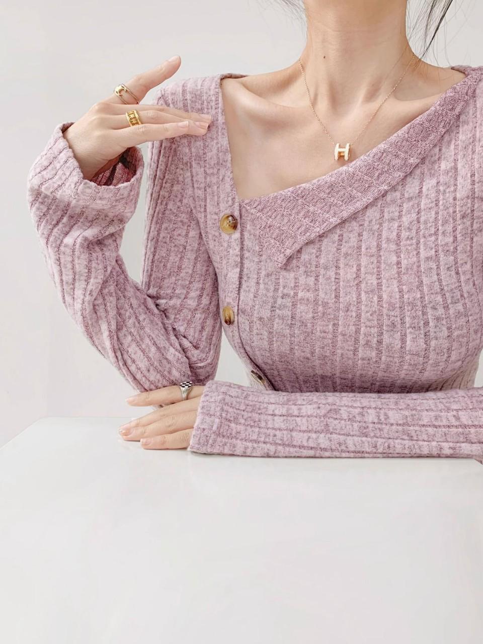 

Sweet & Spicy Women s Long Sleeve Autumn/Winter Slimming Chic Top L 52-57 kg абрикосовый