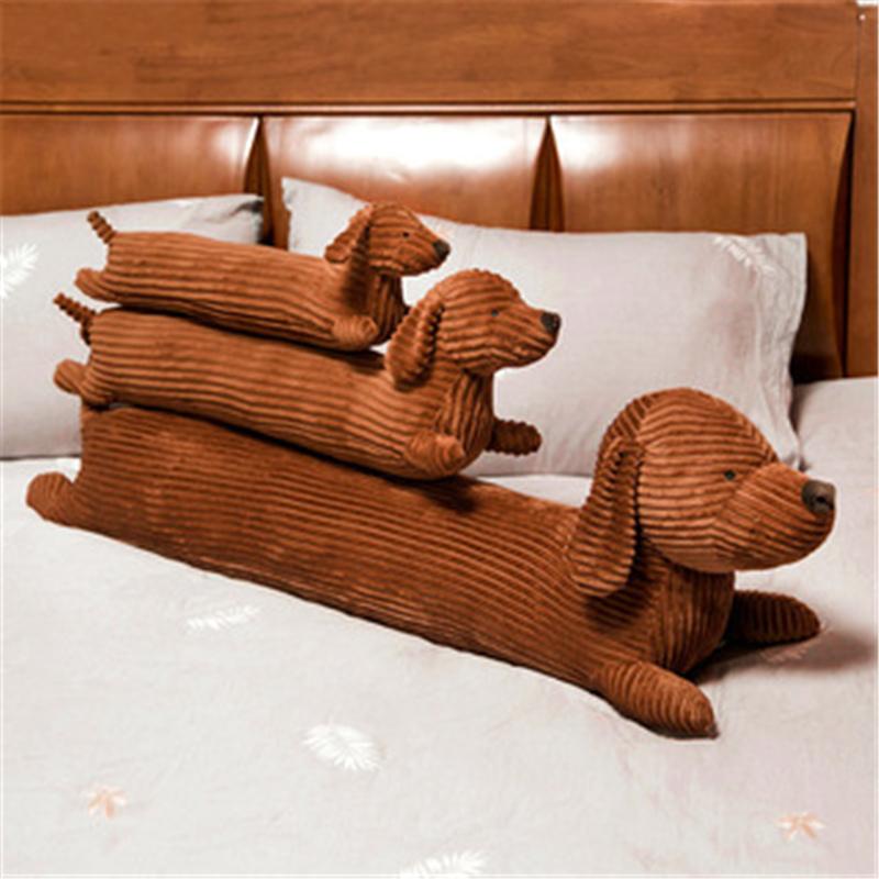 50/70/110cm Cartoon Dachshund Dog Plush Toy Plush Pillow Stuffed Plush Animals Girl Toys for Home Decor Long Dog Pillow Gift