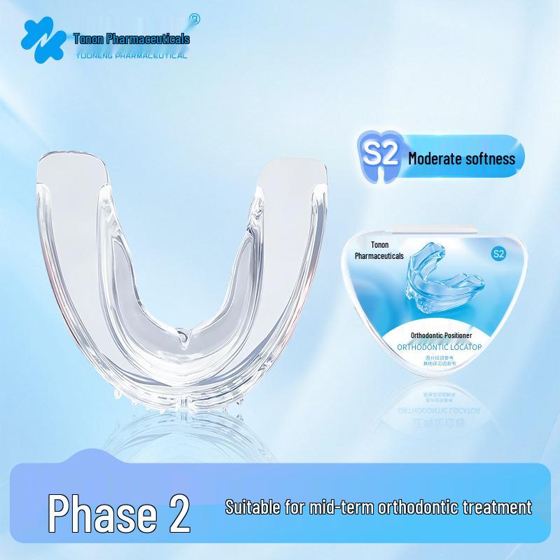 Adjustable Orthodontic Tooth Corrector for Adults - Nighttime Retainer & Grinding Fixator