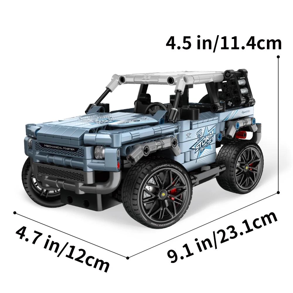 

Гоночные блоки с дистанционным управлением, программируемый конструктор с приложением или дистанционным управлением для креативных подарков на день рождения для детей boxxed