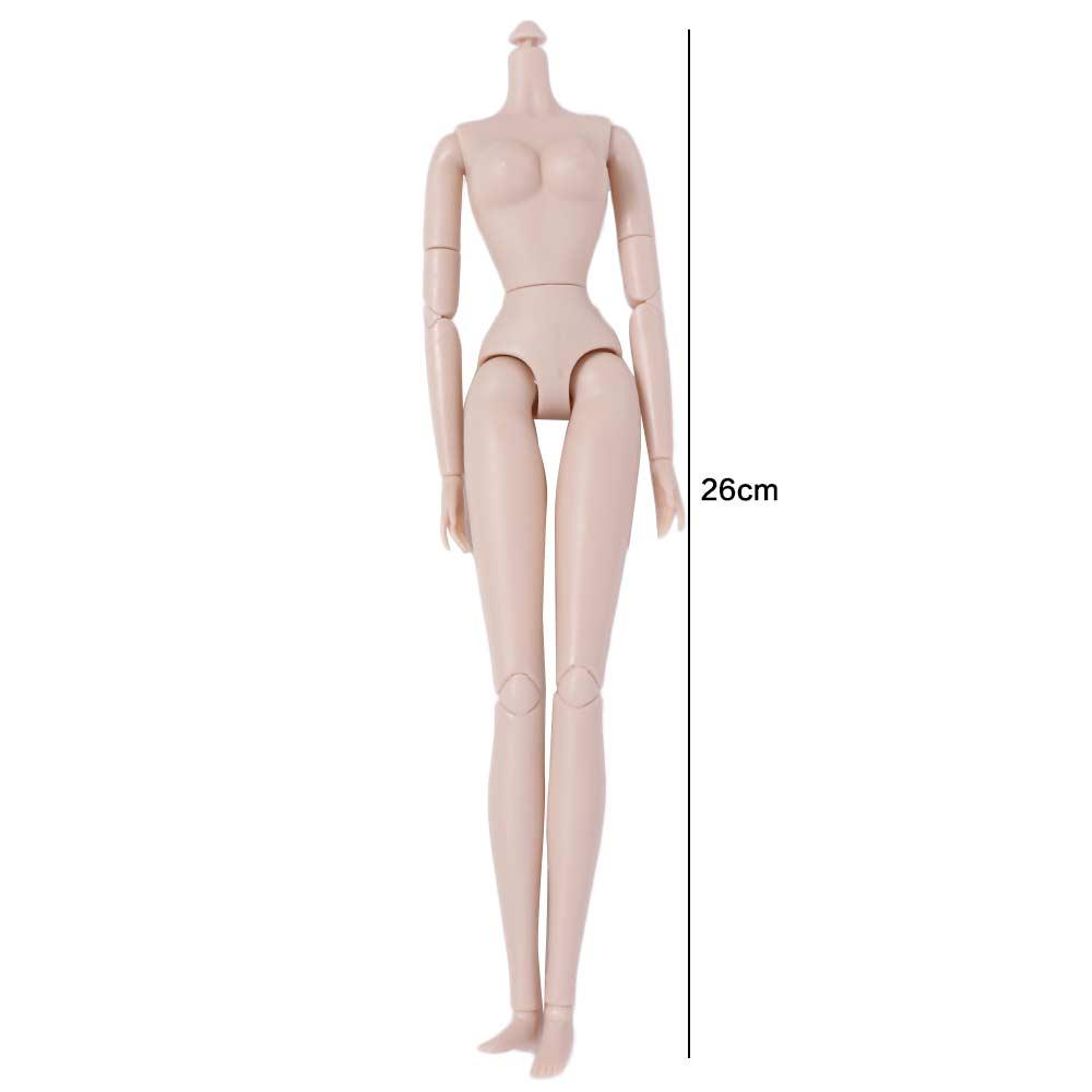 Movable Jointed Nude BJD Dolls 1/6 Doll Super Model Doll White Skin Nude Doll Toys  DIY Accessories