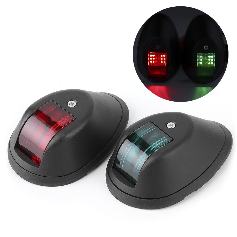 

DC12V24V 3W светодиодный навигационный фонарь сигнальная лампа IP66 водонепроницаемый для морской лодки яхты черный чёрный