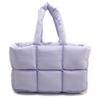 Puffy Tote Bag for Women Large Quilted Puffer Cloud Handbags Lightweight Soft Trendy Shoulder Satchel
