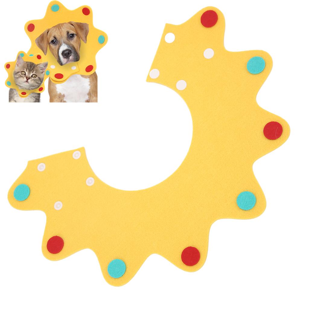 Kočka Zotavovací obojek Nastavitelný Pohodlný Alžbětinský obojek pro psy Kočky Štěně KotěM