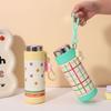 Portable Stainless Steel Thermos Mug Elegant Water Cup Dust Proof Thermos Cup  Student
