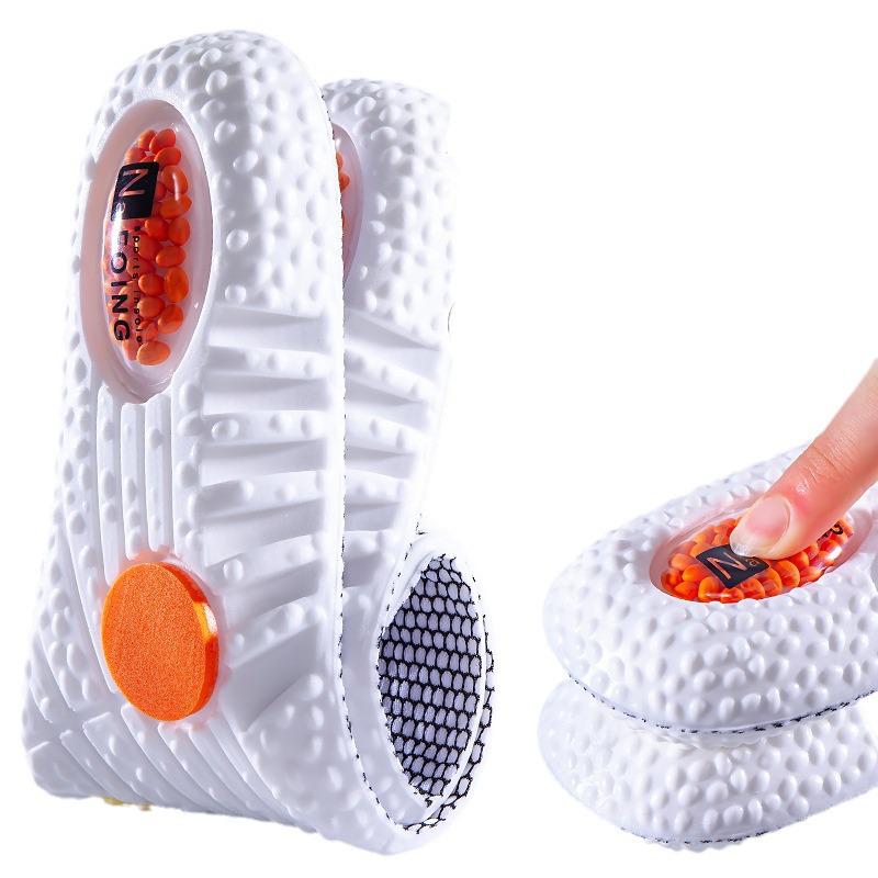 Air Cushion Shock-Absorbing Sports Insoles - Enhanced Comfort for Men & Women, High Elasticity & Sweat Absorption