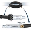 DERASL High Pressure Washer Hose (6 m) for Karcher Old Model M22 (14 mm) - Accessory for Karcher K2
