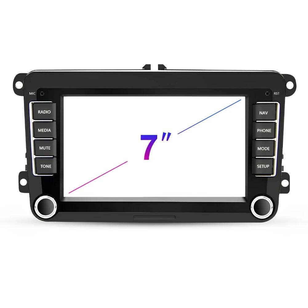 For Volkswagen Android 13 In-Car Navigation 7-inch (Button Version) - Featuring CarPlay and Android Auto, 2+32GB