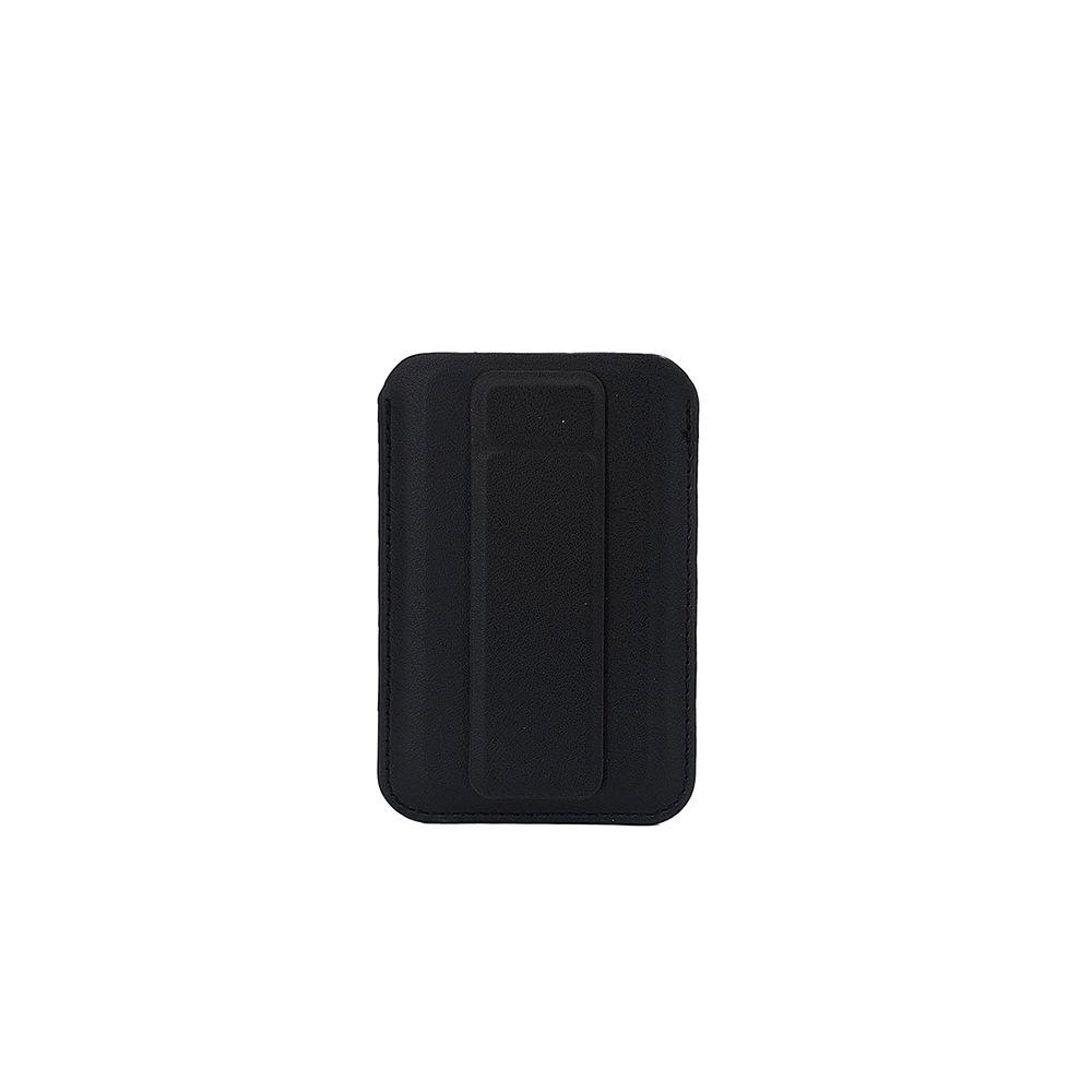 iPhone 17 Pro Magsafe Magnetic PU Leather Adjustable Card Holder Stand