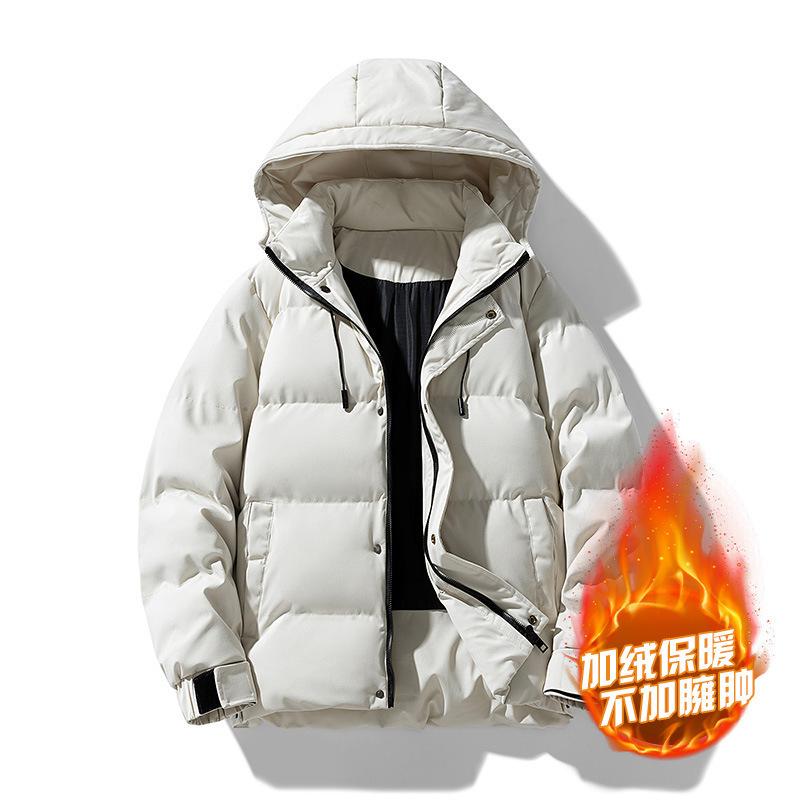 

Сезонная модная новая мужская одежда на хлопковой подкладке, корейская версия трендовых коротких курток на хлопковой подкладке, утолщенная одежда на хлопковой подкладке поддается прессованию 4XL хаки