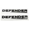 ABS Car Tail Letters Emblem Trunk Badge Stickers for Land Rover Defender Logo EVOQUE Discovery Range Rover Freelander XS3