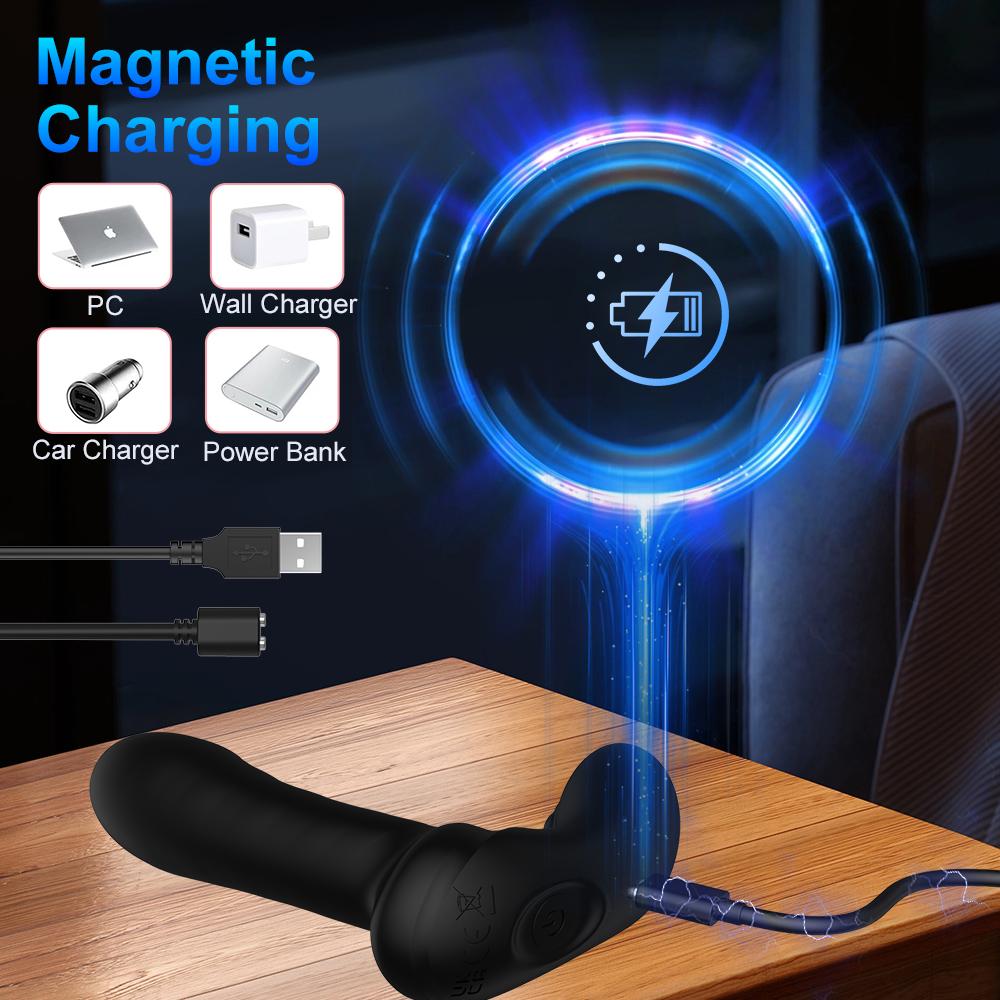 Male Prostate Massager Wiggle Anal Vibrator For Men Wireless Control Butt Plug Vibrating Anus Masturbator Sex Toys For Couples
