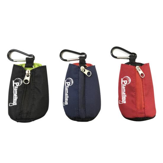 Golf Ball Holder High Elasticity Wear Resistant Stylish Golf Ball Holder with Hung Buckle for Golf Ball