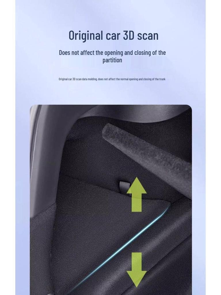 Tesla Model Y/3 Kofferraum Seitentasche Aufbewahrungsbox - Innenraum Modifikationszubehör