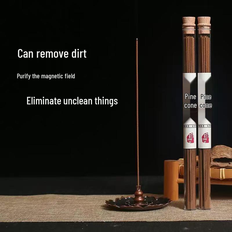 Aromatherapy Incense: Agarwood, Sandalwood, Pine Cone – Calming Scent for Home, Office, Bedroom, Sleep Aid