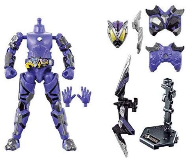 Shodo Kamen Rider AI 03 Rider Metsu Sting Scorpion Metsu Sting Scorpion Metsu Sting Scorpion Bandai Candy Toy Zero-One [Kamen (5. Body, 6. Armor)]