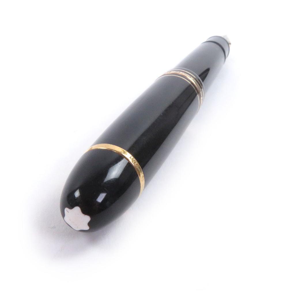 Very Good MONTBLANC fountain pen Meisterstück 149 Cap type black 14C mens Used