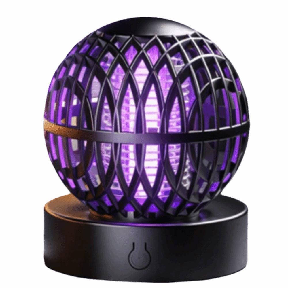 Rechargeable Mosquito Zapper Plug-in Killer Lamp Dual-Use Electric Mosquito Killer  Home Use чёрный