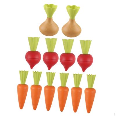 Beach Toys Carrot Growing Recognize Vegetables Comfortable Educational Cute for Play House