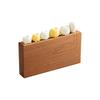 Cartoon Cat Fruit Fork Set Draining Function Rust-Proof Fruit Forks Storage Box Decorative Portable Fruit Skewers Outdoor Dining