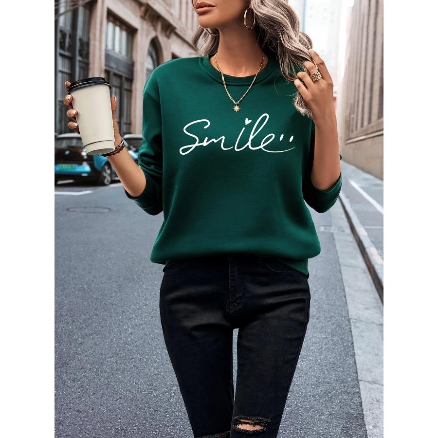 Hanorac căptușit cu lână pentru sport pentru timpul liber pentru femei Pulover cu mâneci lungi, gât rotund, top îmbrăcăminte sport la modă, îmbrăcăminte stradală de toamnă și iarnă