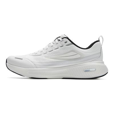 Nuvole 3+ Run S Comfortable Classic Versatile Sports Cushioning Breathable Low-Top Running Shoes Men Sneaker White Black A12M541108FBB