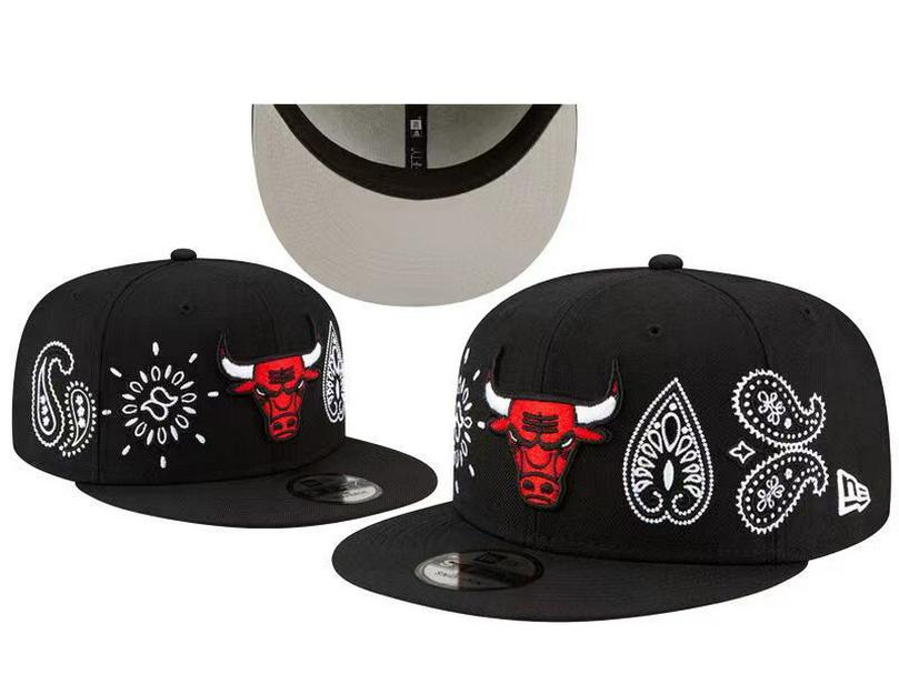 Chicago Bulls Cross Bull Embroidered Duckbill Cap, Unisex Korean Style Baseball Hat