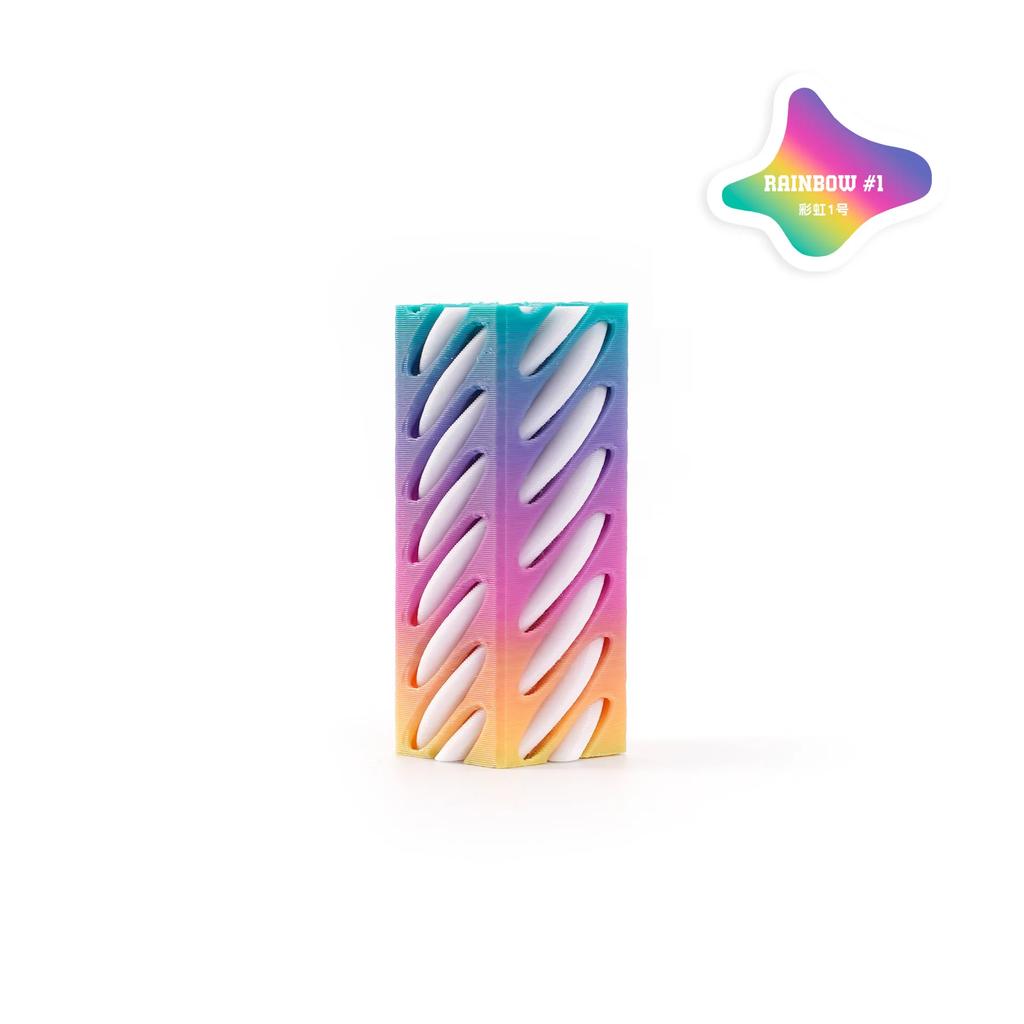 DIY Gift 3D Printing Decompression Spiral Funny Three-dimensional Structure Fingertip Ornament Dual Color Vortex Home Decor