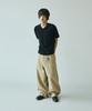 SIGNATURE Summer Wide Curved Dart Cotton Pants [Beige]