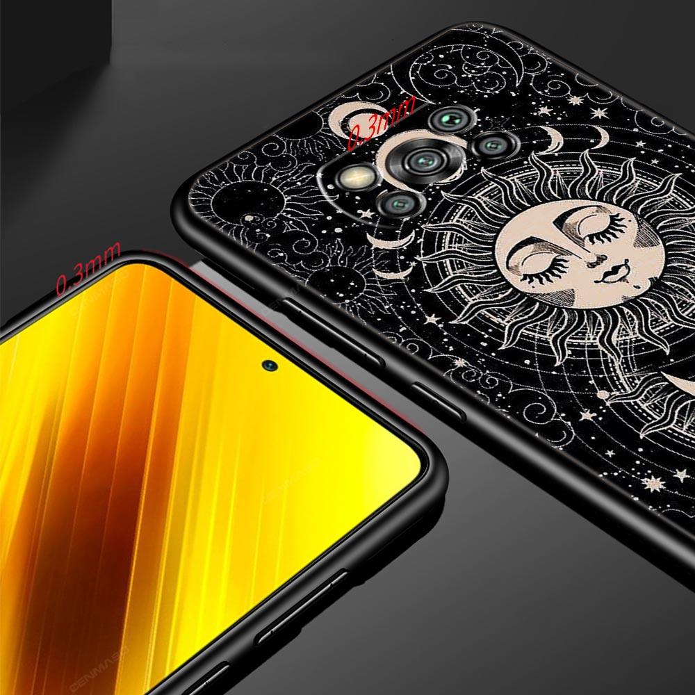 Sun Moon Angel Eyes Phone Case For Xiaomi Mi Poco X3 NFC M3 F4 F3 M4 X4 Pro 5G Note 10 12 Lite 11 11T 10T 13 12T Pro 9T Cover