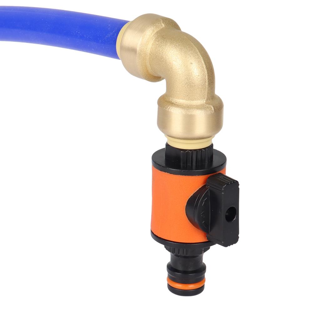 1set Motorhome Water Tank Quick Filler with ON/OFF Flow Control Connects To 12mm - 1/2" Quick Connect Caravan RV Accessories