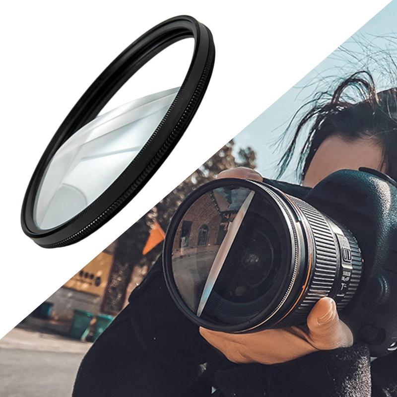 Split Field Filter +2 Diopter 77mm w/ Rotating Ring Split-Field 77mm Filter