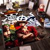 "Anime Style Pirate Themed Carpet with Bold Colors and Iconic Design" Suitable for use as an anti-slip for living room bedroom sofas