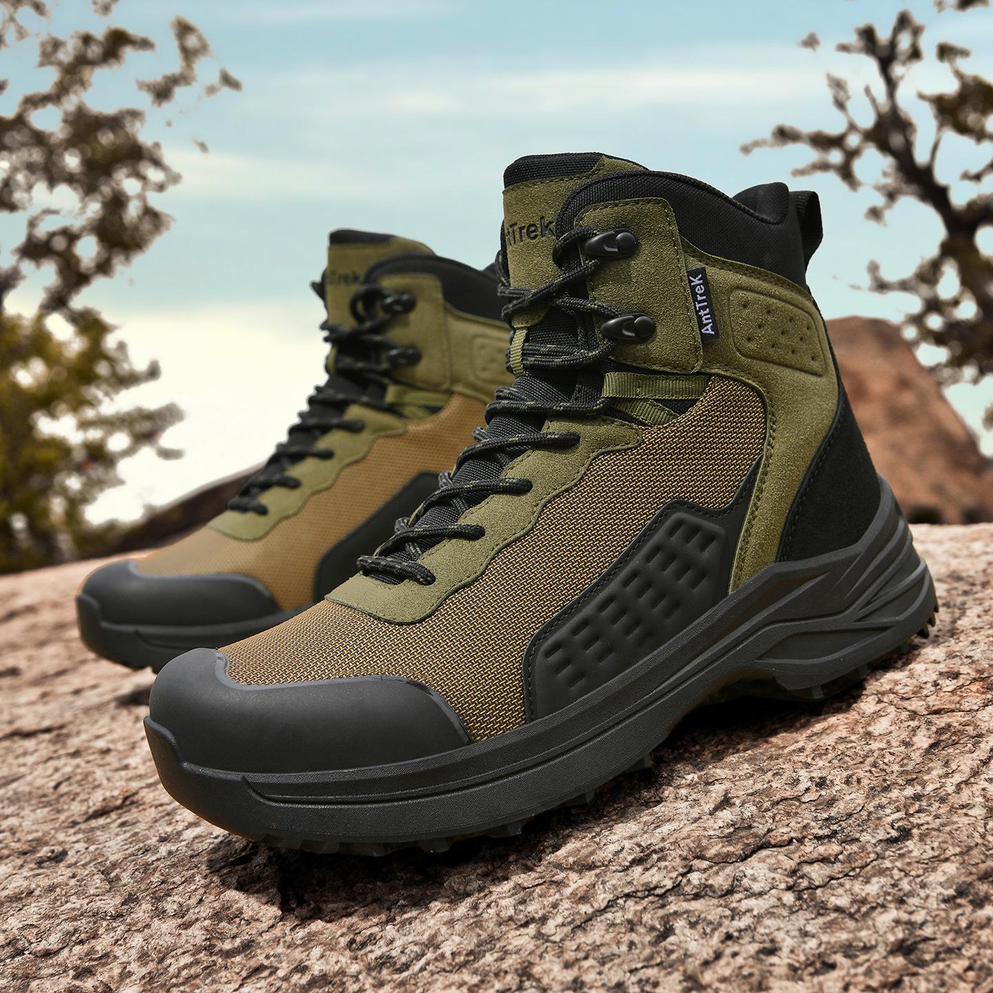 2025 Large Size High-Top Combat Boots - Breathable Outdoor Tactical Military Training Footwear 39