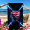 Football team.C Print Beach Towel, Versatile Lightweight Absorbent Beach Towel for Pool Surf Yoga Bathroom, Perfect Birthday Holiday Gift