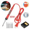 JCD Soldering Iron Kit Digital Display Soldering Iron Set Adjustable Temperature Soldering Iron Welding Repair Tools