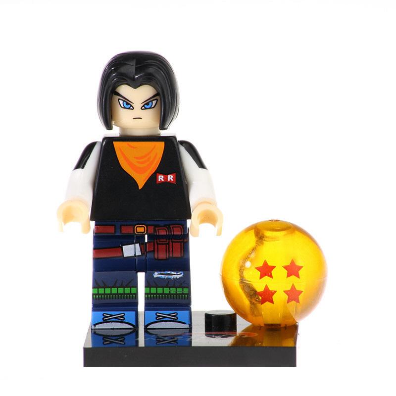 Dragon Ball Doll Building Block Villain Small Particle Splicing Doll Single Toy Bag