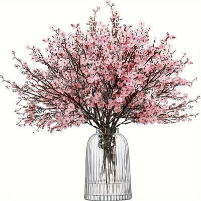 50CM Flori Artificiale de Cireș Floare Plantă Falsă din Mătase Decorare Decorare Petrecere de Nuntă Buchet Atingere Reală DIY Casă Grădină