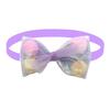 50/100PCS Lace Bow Ties for Small Dog Adjustable Dog Collar Cat Collar Cute Pompoms Bowties for Puppy Dog Grooming Accessories