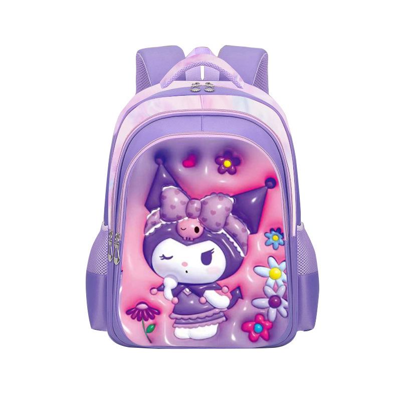 3D Cartoon Children's Hard Shell Backpack for Boys & Girls Aged 1-6: Fashionable & Cute Schoolbag