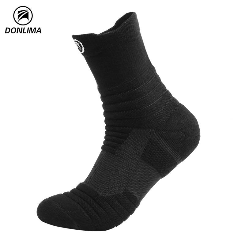 Herren Mittelhöhe Dicke Frottee Basketball- & Laufsocken - Elite Outdoor Sportsocken