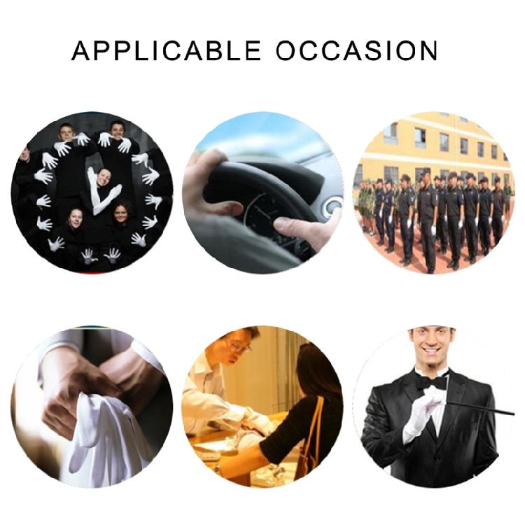 Guanti Touch Screen per Varie Outfit Antiscivolo Punti Formali Guanti da Smoking Guanti da Cerimonia Per Marciare Banda