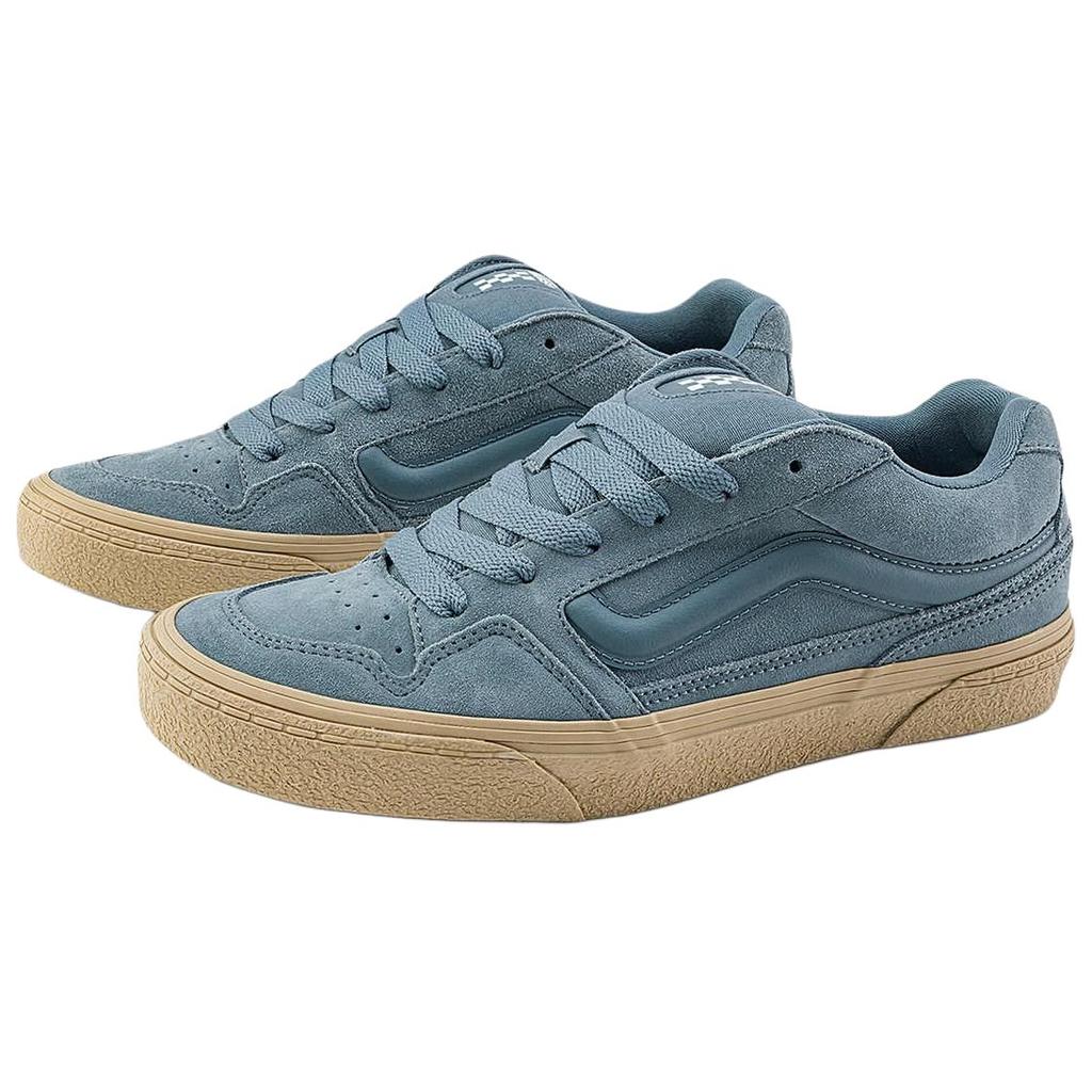 Vans Caldrone Comfortable Versatile Durable Low-Top Skate Shoes Men Sneaker Blue VN000CSPRV2